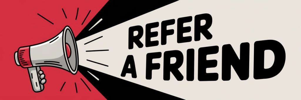 Refer a friend banner